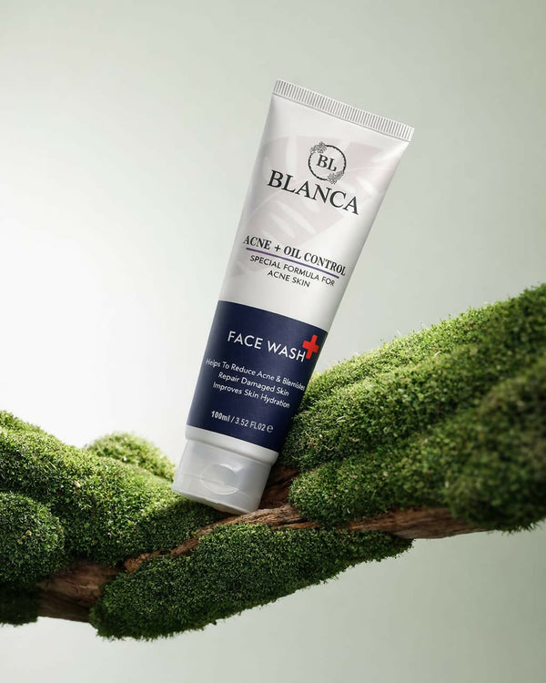 Blanca Acne And Oil Control Face Wash 100ml Gentle Cleanser For Clear Balanced And Healthy Skin