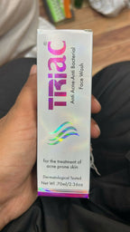Triac Anti Acne Face Wash 70ml | Anti-Bacterial Cleanser For Acne-Prone Skin