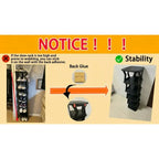 X-Shaped 5-Tier Shoe Rack, Durable Plastic, Space-Saving Home Storage