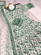 Most Trending Hania Amir Printed Maxi Now Available Independence Day Colour 🇵🇰🇵🇰