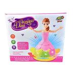 Princess Dancing Doll Toy with 3D Lights & Music