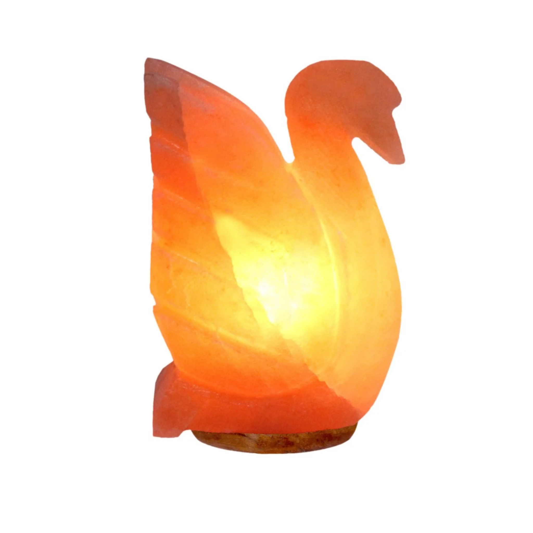 Serene Swan Himalayan Pink Salt Lamp