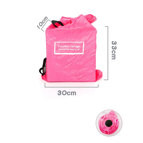 Bag, Foldable Roll Up Reusable Shopping, Eco Friendly Grocery