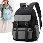 School Backpack with Multi Point Decompression and Chest Buckle