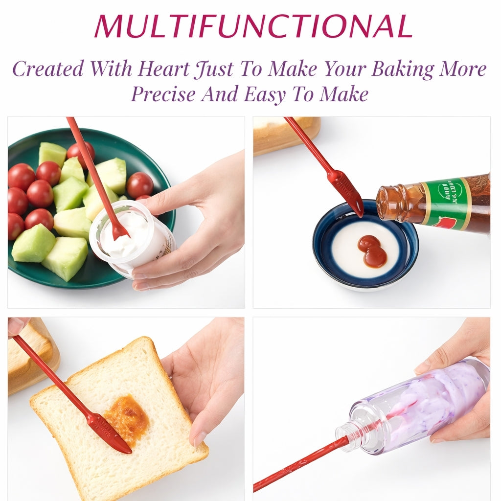 Scooping Spoon, Adjustable Double Ended Silicone, for Kitchen