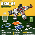 Shooter Gun Toy, Electric Splatter Blaster with 3000 Water Beads