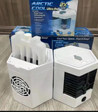 Mini Air Cooler White Portable Quiet Cooling