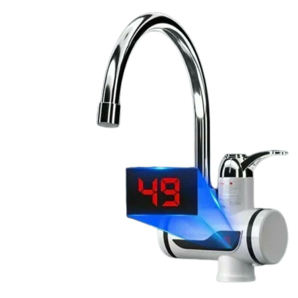 Instant Hot Water Tap, Electric Tankless Heater, Fast Heating for Kitchen