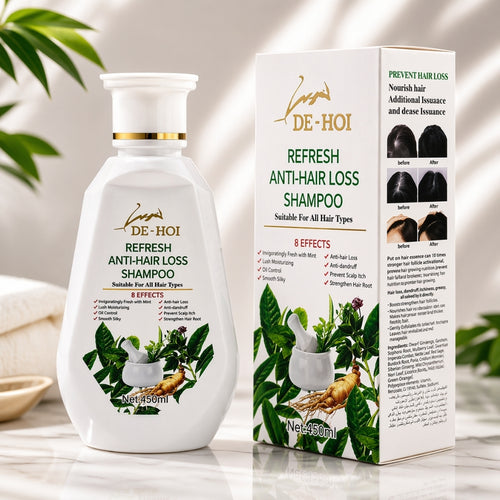 Shampoo, De Hoi Refresh Ginger, Extract Smooth and Nourishing Hair Care
