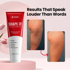 Shape It Body Cream Smooth and Hydrating Skin Care - 100ml