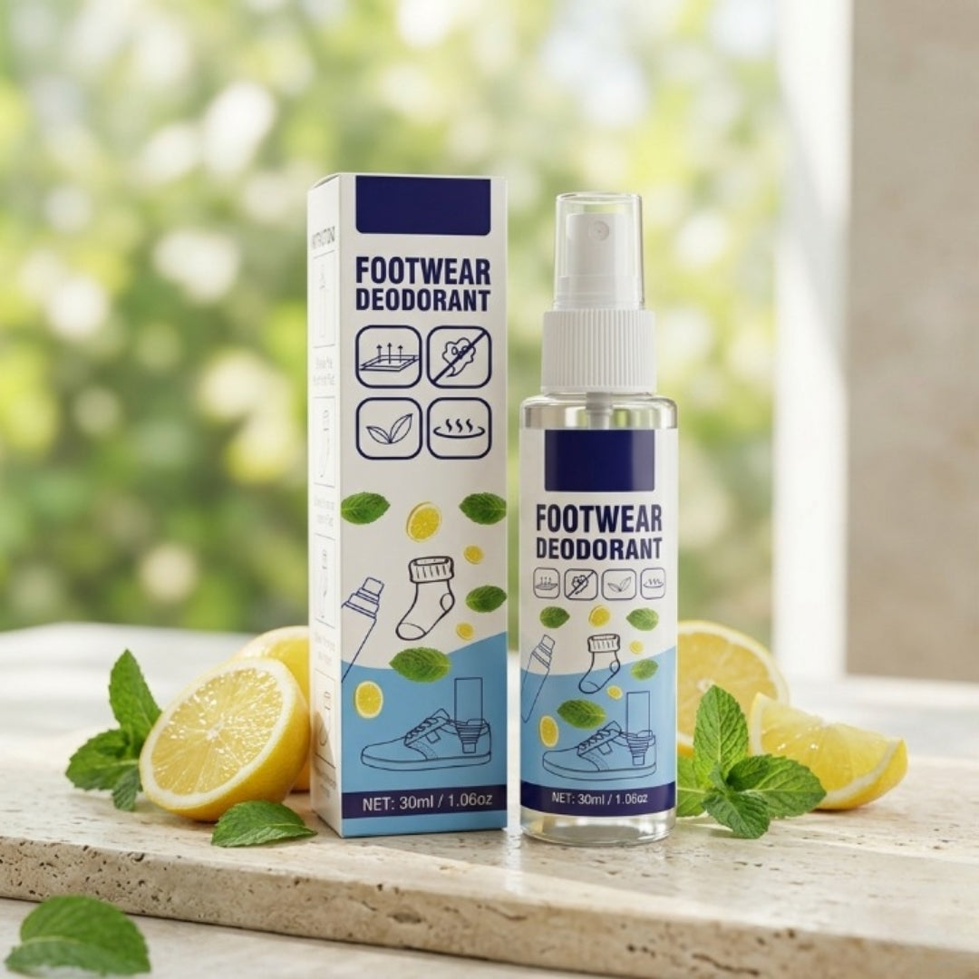 Shoe deodorizer spray