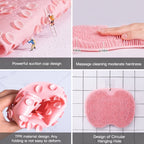 Silicone Foot Scrubber Shower Brush with Suction Cup