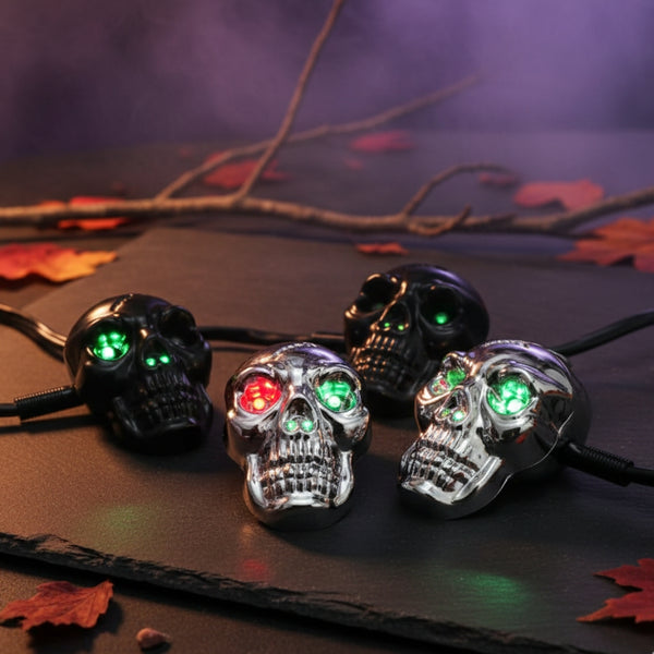 Skull Shape Motorcycle Indicators LED Turn Signals (Pack of 4)