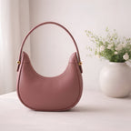 Sleek Half-Moon Shoulder Purse for Women