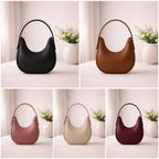 Sleek Half-Moon Shoulder Purse for Women