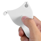 Flexible measuring tape wraps comfortably around different body areas for easy measurement.