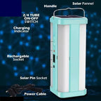Camping Light, Portable Rechargeable Lantern High Low Mode Emergency