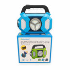 Solar Panel LED Light USB Charging Outdoor Camping Emergency Light
