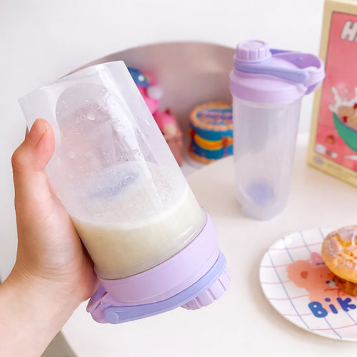 Sports Shaker Bottle, Mixing Ball Gym Supplement - 700ML