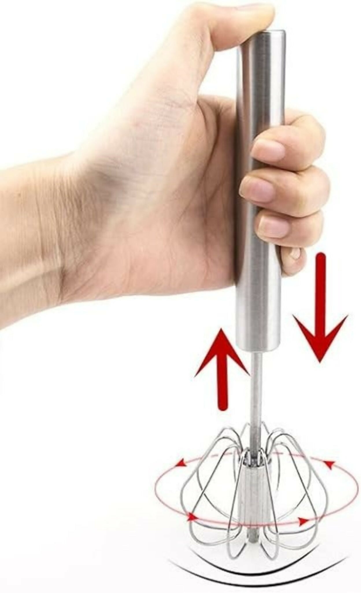 Hand Pressure Semi-Automatic Egg Beater