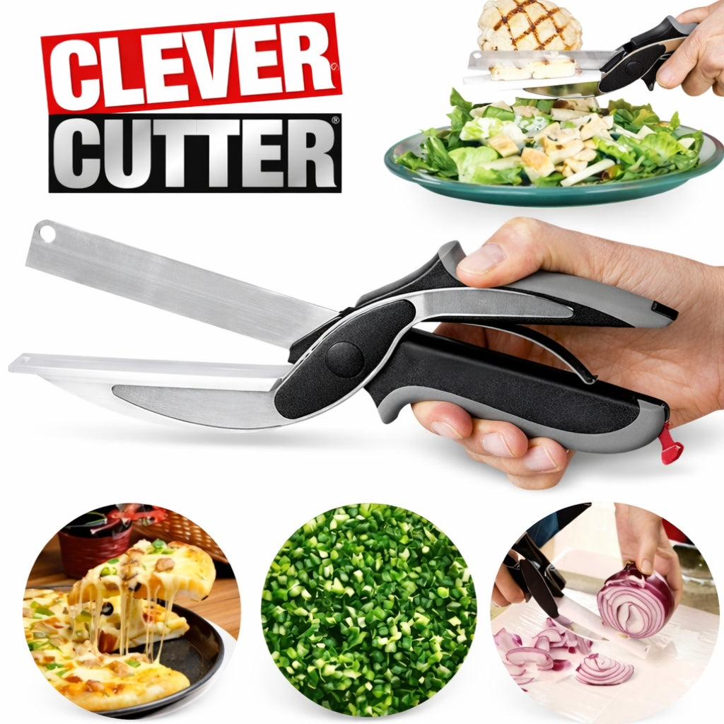 Stainless Steel Food Cutter Scissors Vegetable Tool
