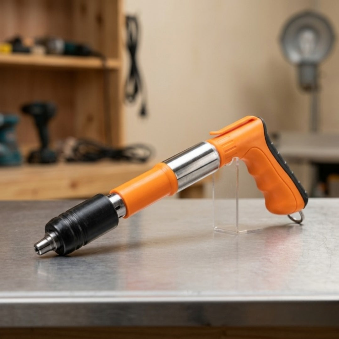 Steel nail gun with case