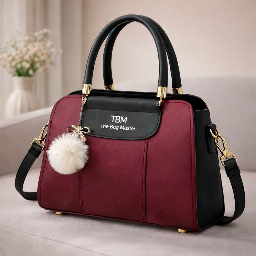 Structured tote bag