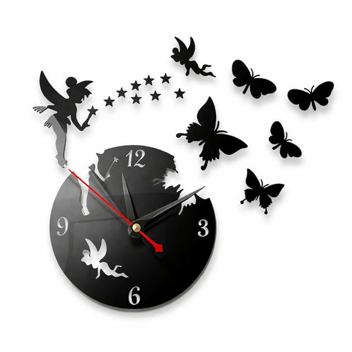 Stylish Wooden Wall Clock for Living Room Kitchen Office Decor