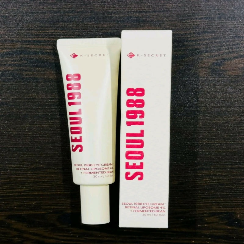 K Secret Seoul 1988 Eye Cream Providing Gentle Care Wrinkle Reduction Brightening Effect Hydrating Formula - 20g