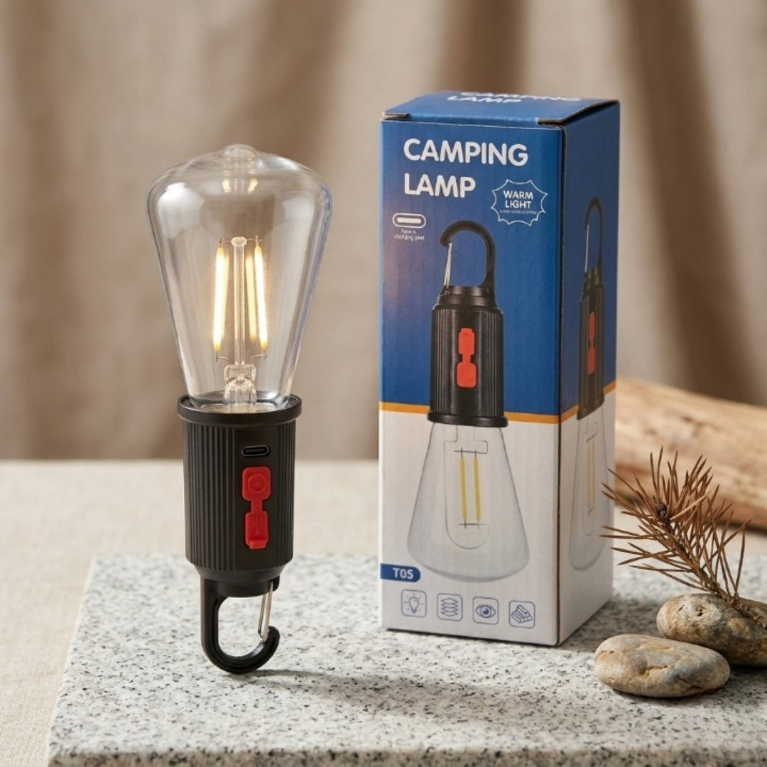 T03 Portable Warm Light Camping Lamp Rechargeable