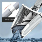 Twist Mop X Shape Microfiber Mop Floor Clean Mop Twist Mop With 360 Rotating Head Dust Mop