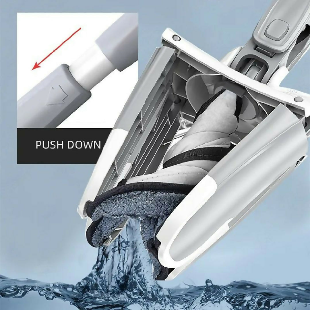 Twist Mop X Shape Microfiber Mop Floor Clean Mop Twist Mop With 360 Rotating Head Dust Mop
