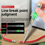 Smart Electric Voltage Tester Pen with Screwdriver | AC/DC Circuit Tester with LED Indicator