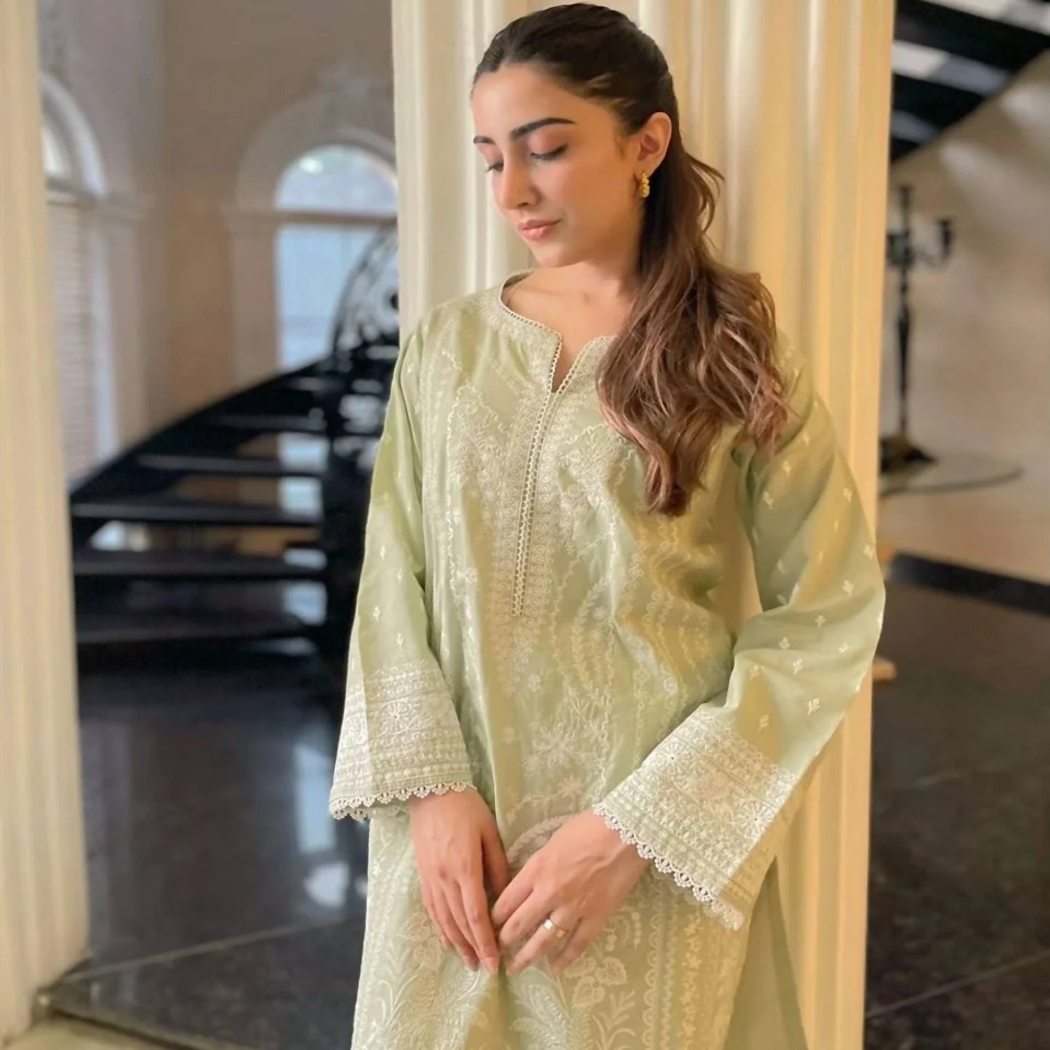 Unstitched Suit, Luxury Lawn Collection, Pure Lawn Fabric & Elegant Designs