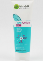 Garnier 3-in-1 Pure Active Face Wash 100ml