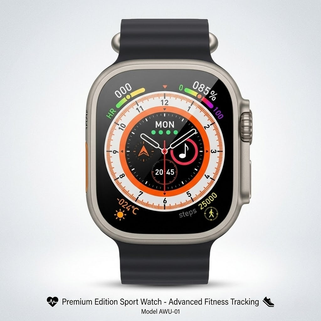 TG 38 Ultra Smartwatch, HD Display Bluetooth Calling