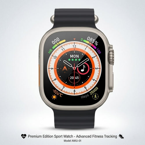 TG 38 Ultra Smartwatch, HD Display Bluetooth Calling