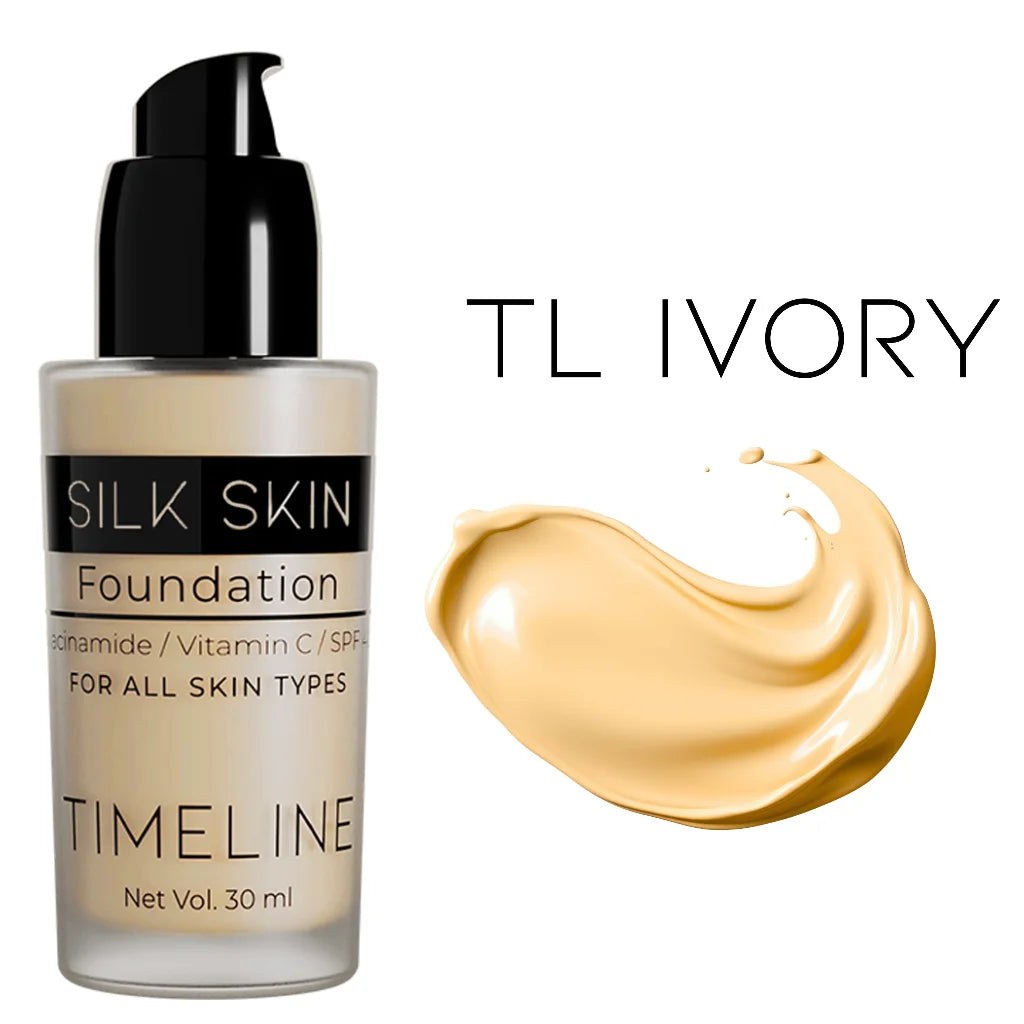 Silk Skin Foundation, Lightweight Natural Coverage, for Women