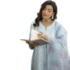 Suit, 3-Piece Ensemble, Delicate Embroidery & Ethereal Organza Dupatta, for Women