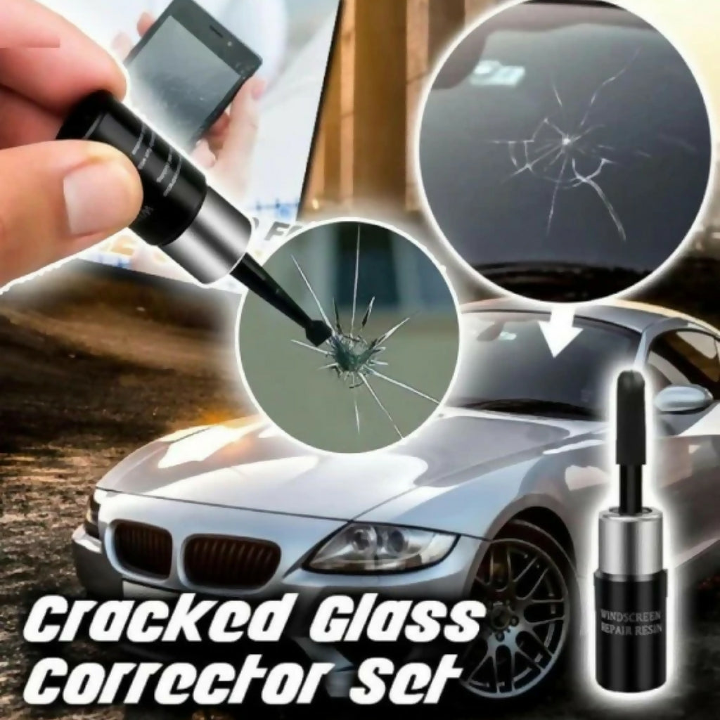 Glass Crack Nano Repair Fluid, Quick & Easy, for Car Windshield Repair