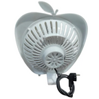 Carbon Halogen Electric Dish Heater Room Heater Apple Shape 300/600 Watts
