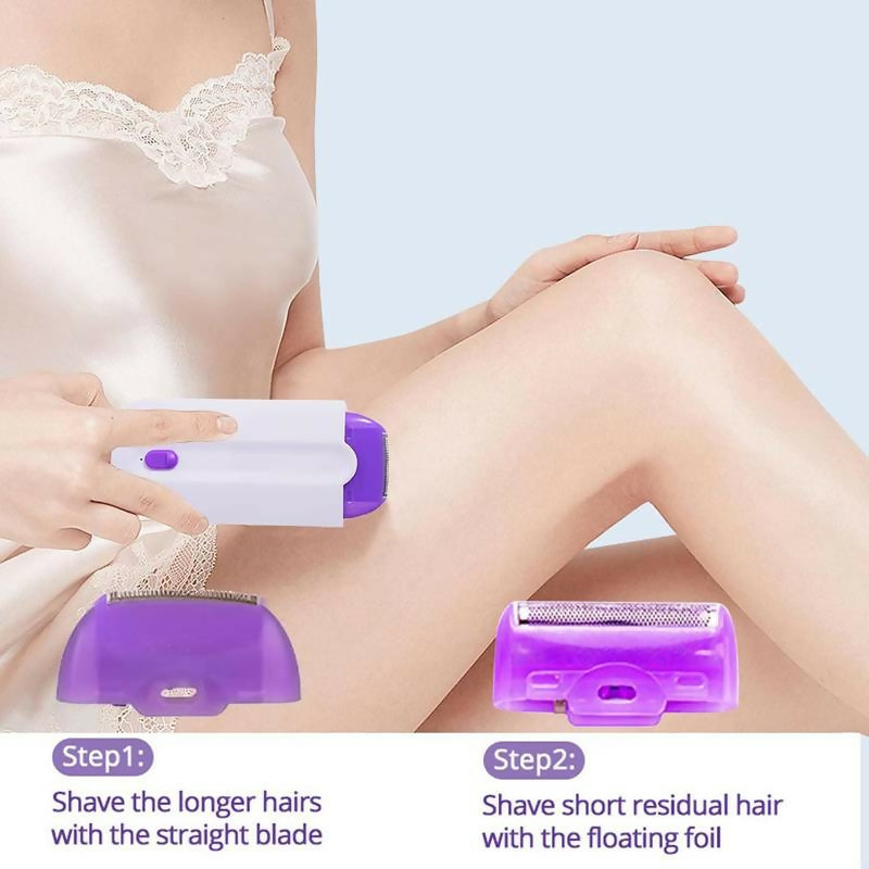 Remover – Rechargeable Painless Facial & Body Hair Removal Device for Women | Electric Epilator for Face, Upper Lip, Underarms, Bikini & Legs