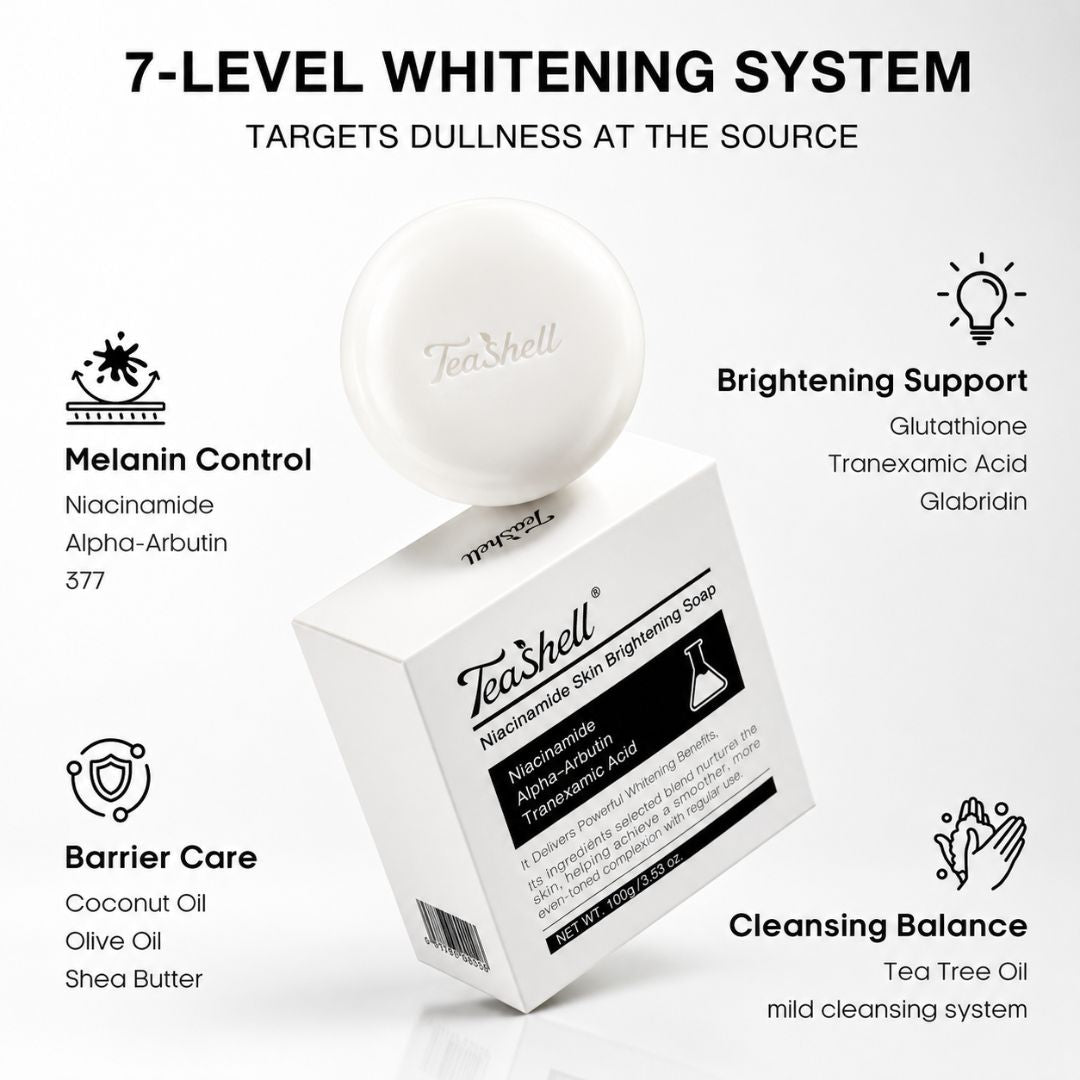 Teashell Niacinamide Skin Brightening Soap - 100g