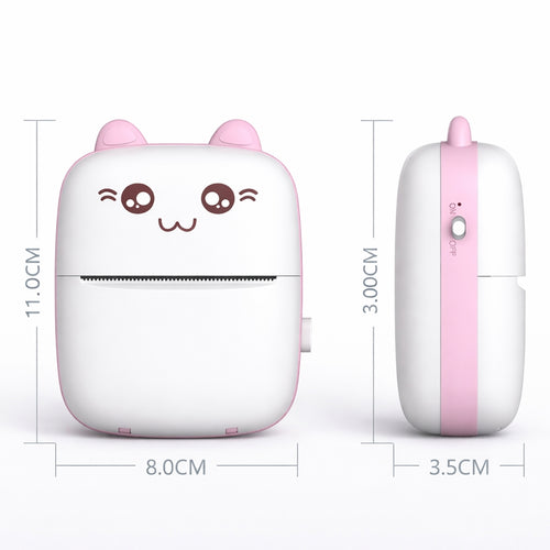 Thermal Printer, Portable Mini Bluetooth Pocket Printer for Photos and Labels