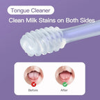 Toothbrush and Tongue Cleaner, with Storage Box - Pack of 2