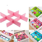 yu350/87Keep your drawers clean, neat, and perfectly organized with this Drawer Organizer Board Storage Box (4 Pieces Set). Designed to help you divide drawers into customized sections, these adjustable clapboard dividers make organizing household essenti