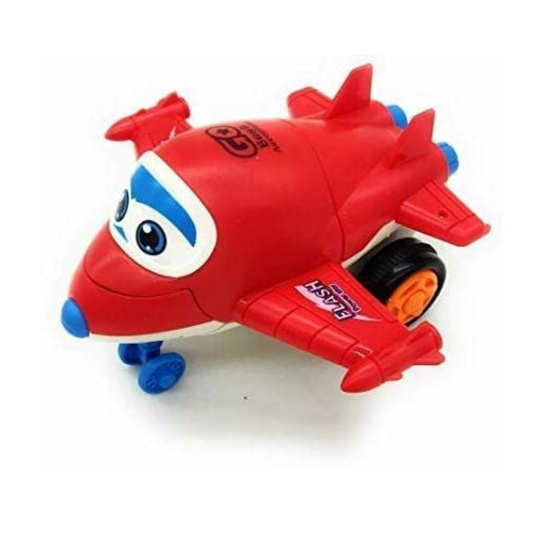 Transforming Aeroplane Friction, Quick Change Action Toy for Kids
