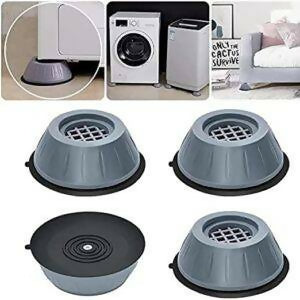PCs Washing Machine Feet Round Pads (large size)