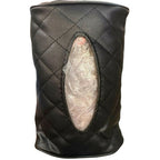 Leather Car Napkin Holder, Premium PU Leather, Car Interior Organizer