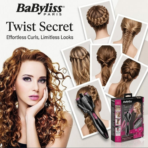 Twister hair style Secret Automatic Hair Twister/Curler Device